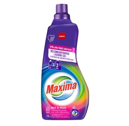 Течна прах Sano Maxima Mix & Wash 60пр 1.5л