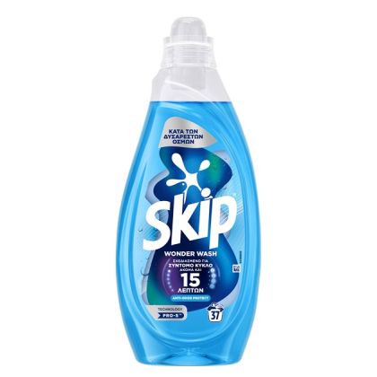 Течна прах Skip Wonder Wash 37пр Син 1.48л.