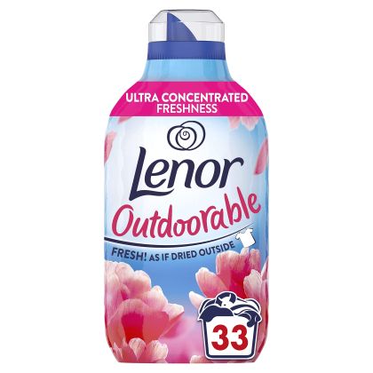 Омекотител Lenor Outdoorable 33пр 462мл Pink Blossom