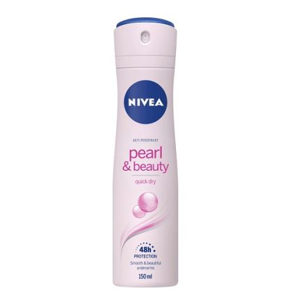 Дезодорант Спрей Nivea Pearl & Beauty 150мл