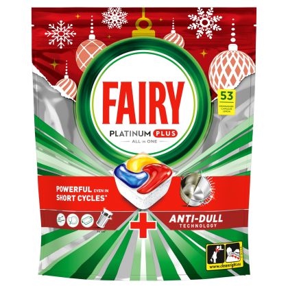 Таблетки за съдомиална Fairy Platinum Plus 53бр