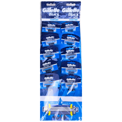 Самобръсначка Gillette Blue 3 Plus Comfort 10бр/оп