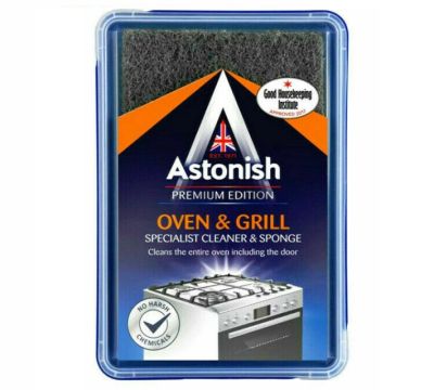 Почистваща паста за фурни и грилове + гъба Astonish 250гр 