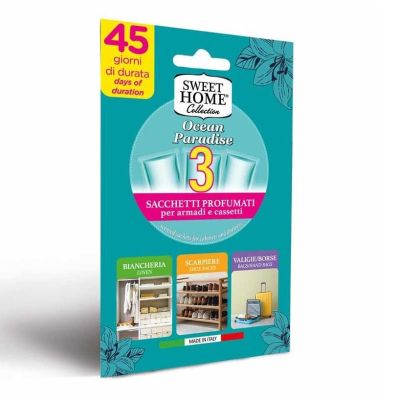 Ароматни сашета за гардероб 3бр Sweet Home Ocean Paradise