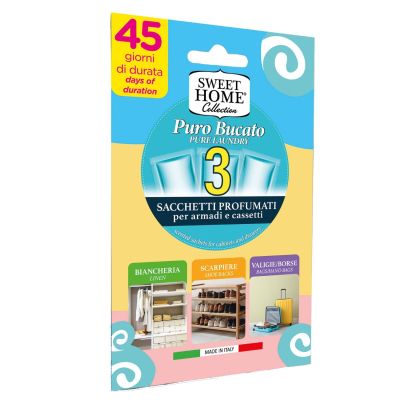 Ароматни сашета за гардероб 3бр Sweet Home Puro Bucato