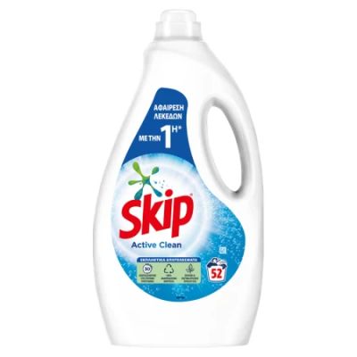 Течна прах Skip Active Clean 52пр 2.6л (Гръцка)