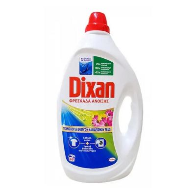 Течна прах Dixan 48пр Цветя 2.16л