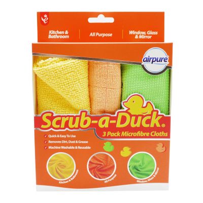 Почистващи кърпи 3бр Scrub a Duck