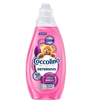 Течна прах Coccolino Wonder Wash 37пр Ултра Кеър 1.48л.