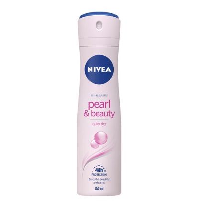 Дезодорант Спрей Nivea Pearl & Beauty 150мл