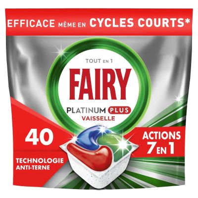 Таблетки за съдомиална Fairy Platinum Plus 40бр