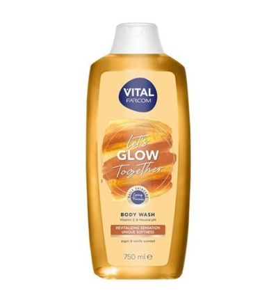 Душ гел Farcom Vital 750мл Glow
