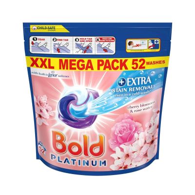 Капсули за пране Bold 52бр Розови цветя