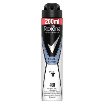 Дезодорант спрей Rexona 200мл Men Invisible Ice Fresh