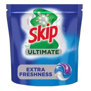 Капсули за пране Skip Ultimate Extra Fresh 39бр