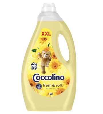 Омекотител Coccolino 3л 120пр Happy Yellow