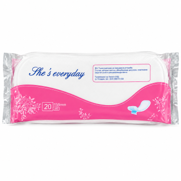Ежедневни превръзки She is everyday 15.5см 20бр