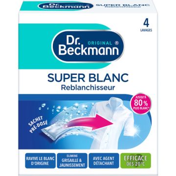 Прахчета за бяло пране 4х50гр Dr.Beckmann