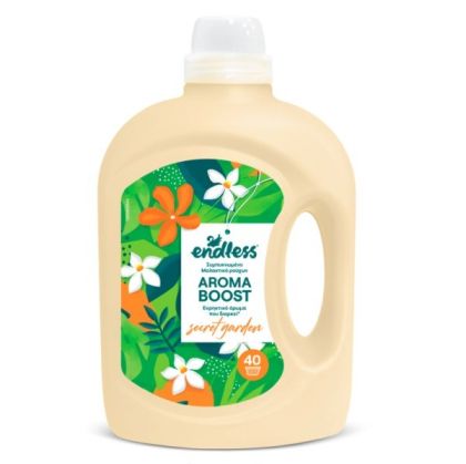 Омекотител Endles Aroma Boost 2л 40пр Secret Garden