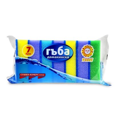 домакинска гъба 7бр Sunny 61025