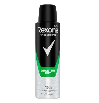 Дезодорант Rexona 150мл Men Quantum dry