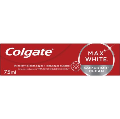 Паста за зъби Colgate Max White 75мл Superior Clean