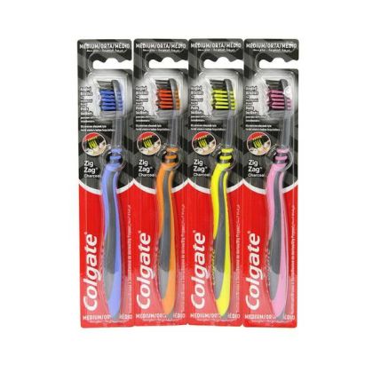 Четка за зъби Colgate Zig Zag Charcoal