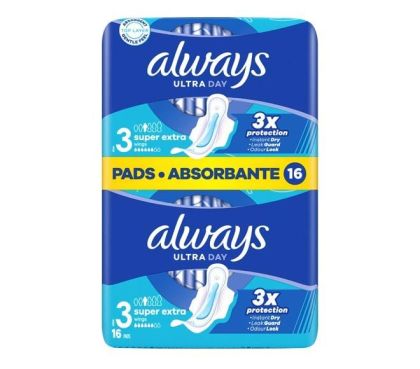 Дамски превръзки Always ultra 3 Super Extra 16бр