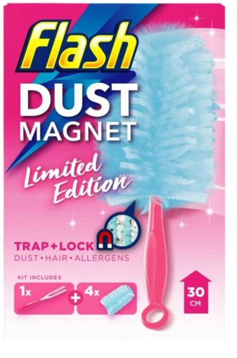 Четка за прах Flash Dust + 4 резерви