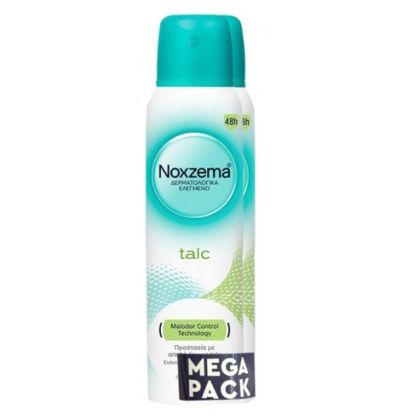 Спрей против изпотяване Noxzema Талк 1+1