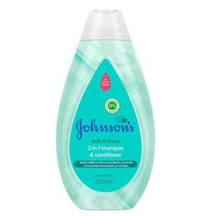 Шампоан и балсам Johnson's 2в1 Soft and shiny 500мл