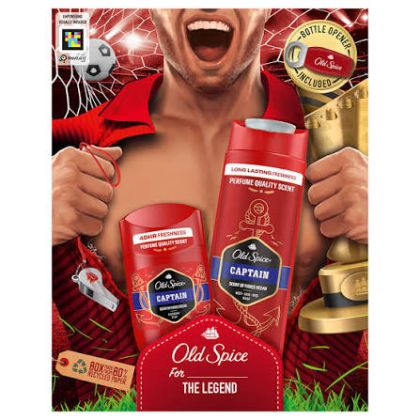 К-т Душ гел 250мл, стик и подарък Отварачка Old spice 3ч