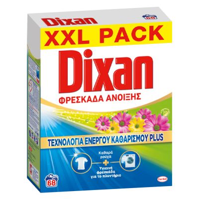 Прах за пране Dixan 68пр Цветя 3.4кг