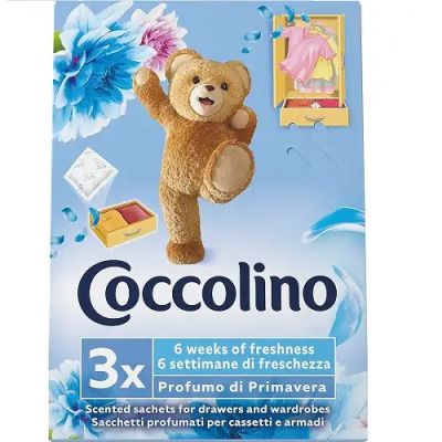 Ароматни сашета за гардероб 3бр Coccolino Примавера