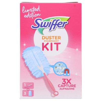 Четка за прах с 3 резерви Swiffer Pink