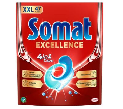 Таблетки за съдомиална Somat Excellence 4в1 47бр