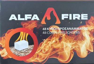 Разпалки 48бр Alfa Fire (Сух спирт)