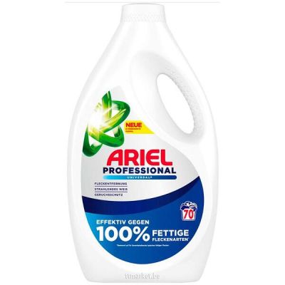 Течна прах Ariel Professional 70пр 3.15л за бели дрехи