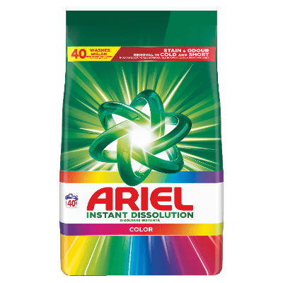 Прах за пране Ariel 40пр за цветно 2.6кг