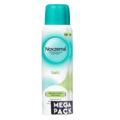 Спрей против изпотяване Noxzema Талк 1+1