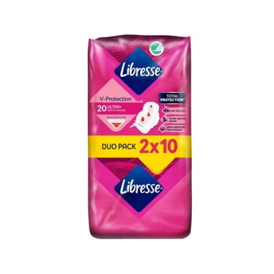 Д. превръзки Libresse ултра нормал дуо 20бр