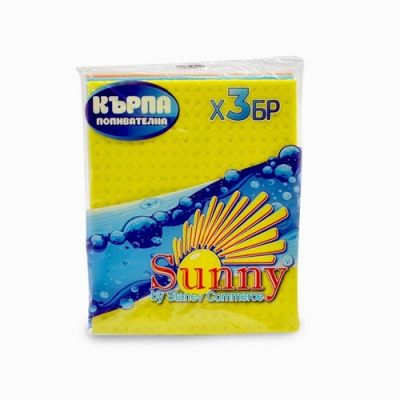 Попивателни кърпи 3бр малки 16/12.5см Sunny 