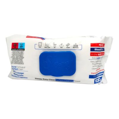 Хигиенни мокри кърпи Sleepy 100бр сини