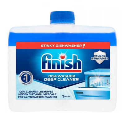 Почистваща течност за съдомиална Finish 250мл Класик