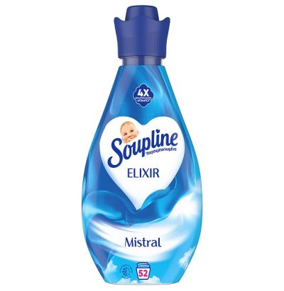 Омекотител Soupline Elixir 52пр Mistral 730мл
