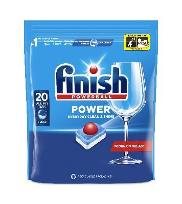 Таблетки за съдомиална Finish Powerball 20бр
