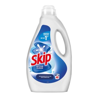 Течна прах Skip Active Clean 40пр 2л