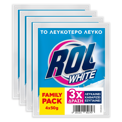 Избелител за дрехи 4х50гр Rol 