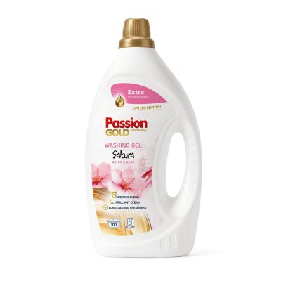 Течна прах с омекотител Passion Gold 100пр Sakura
